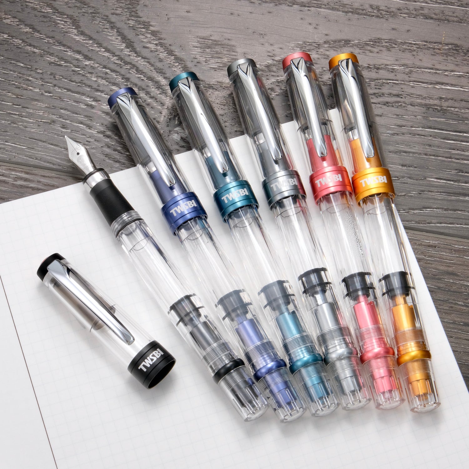 Piston Filler Fountain Pens