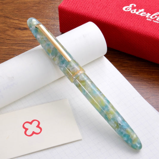 Esterbrook Estie Fountain Pen - Sea Glass (Gold Trim)
