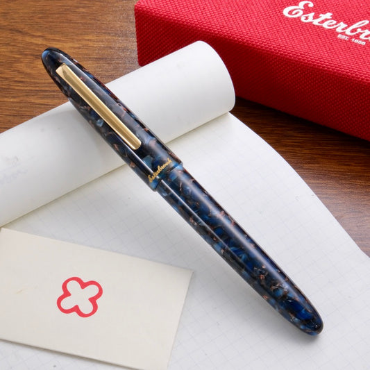 Esterbrook Estie Fountain Pen - Nouveau Blue (Gold Trim)