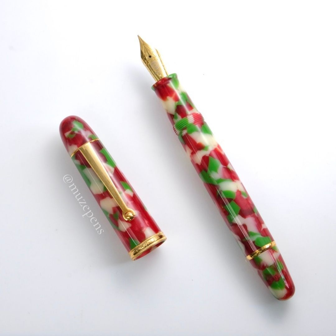 Penlux Masterpiece Grande 2022 Limited Edition Fountain Pen - Christmas