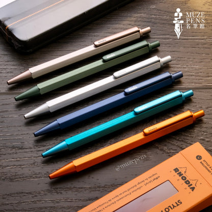 Rhodia scRipt 0.7mm Ballpoint Pen - Sage Green