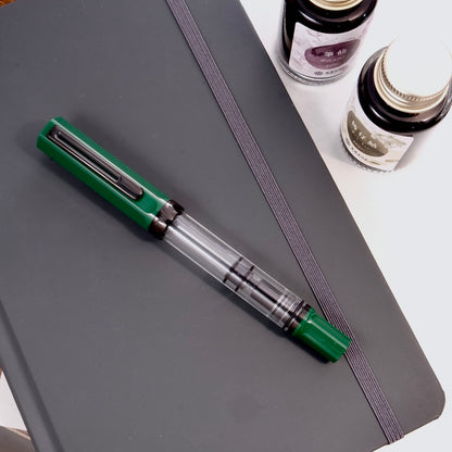 TWSBI ECO Fountain Pen - Irish Green with Onyx