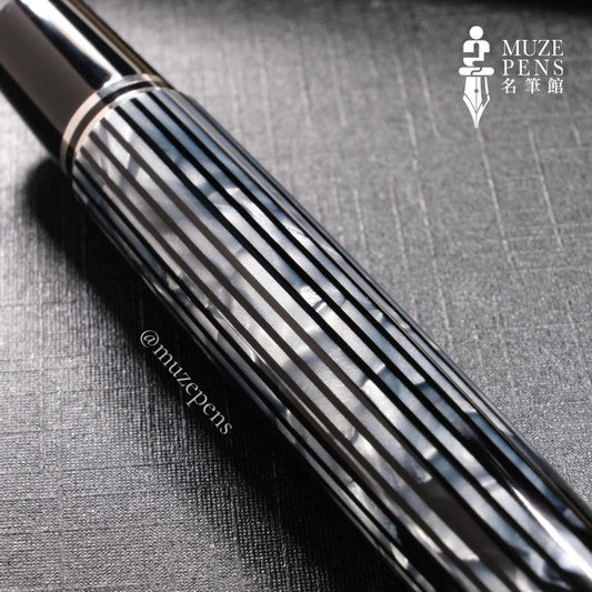 Pelikan M605 Fountain Pen - Tortoiseshell Black (2022 Special Edition)  活塞鋼筆 - 玳瑁黑