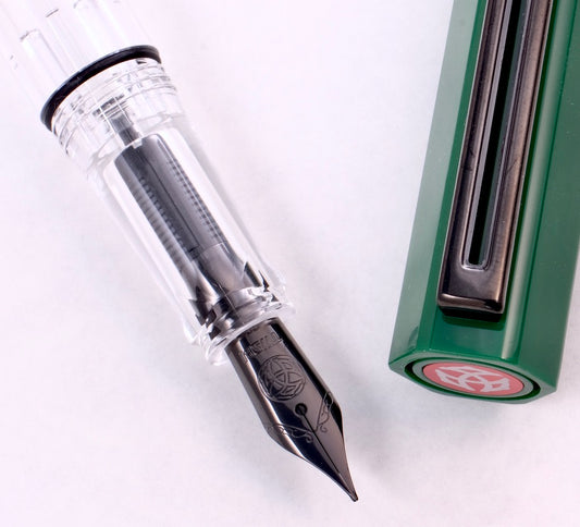 TWSBI ECO Fountain Pen - Irish Green with Onyx