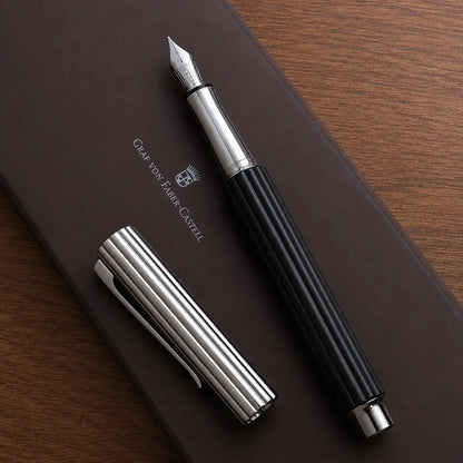 Graf von Faber-Castell Bloom Ebony Fountain Pen - Ebony