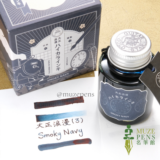 Teranishi Chemical Industry Guitar Taishou Roman Ink - Smoky Navy