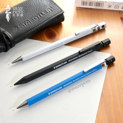 STAEDTLER Hexagonal 0.5mm Mechanical Pencil - Clean Black 施德樓 六角鉛芯筆 - 啞黑