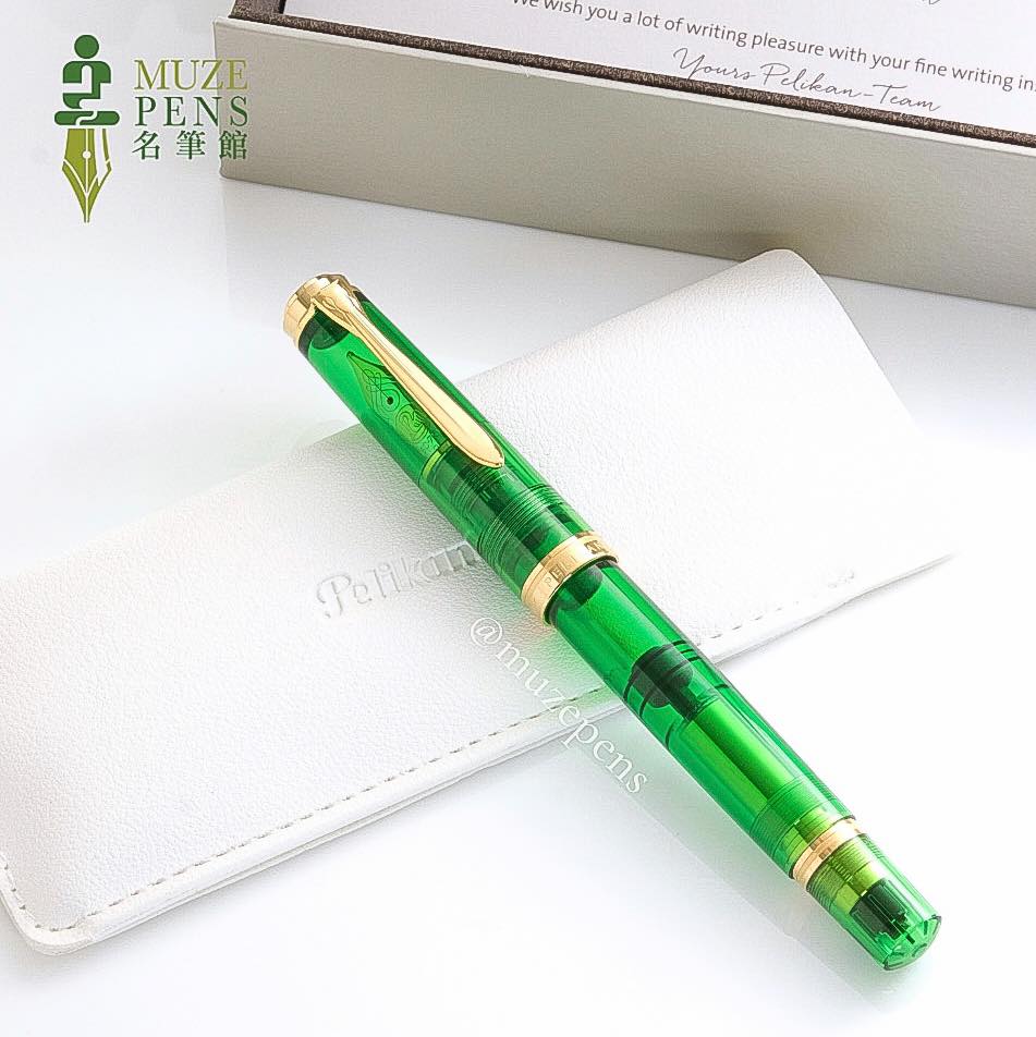 Pelikan M800 Fountain Pen - Green Demonstrator (2023 Special Edition) 活塞鋼筆 - 透明綠 示範鋼筆