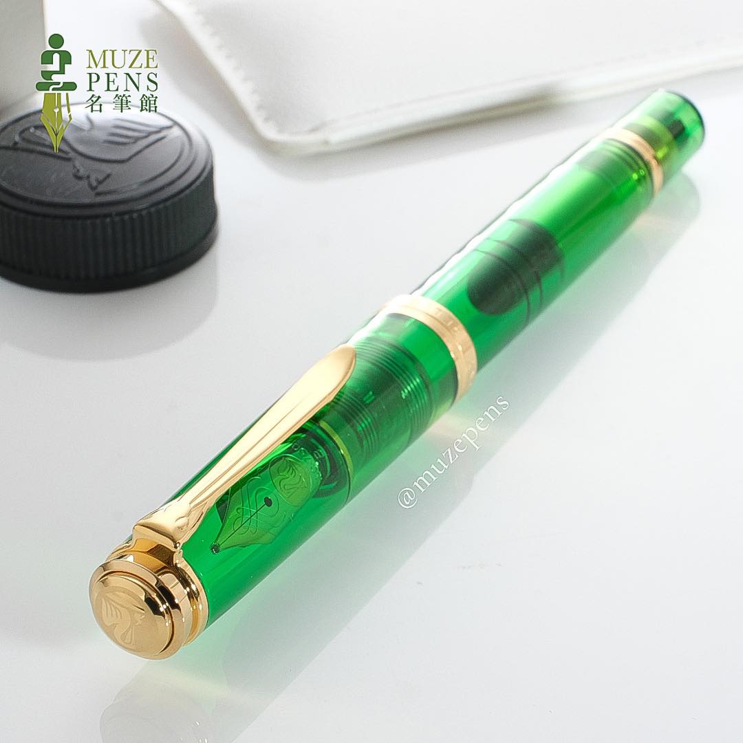 Pelikan M800 Fountain Pen - Green Demonstrator (2023 Special Edition) 活塞鋼筆 - 透明綠 示範鋼筆