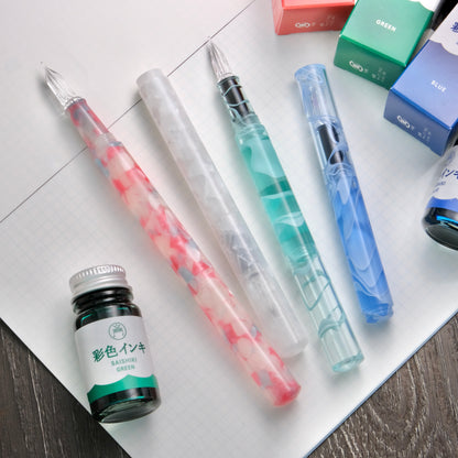 Teranishi Chemical Industry Guitar Glass Pen - Jelly Red