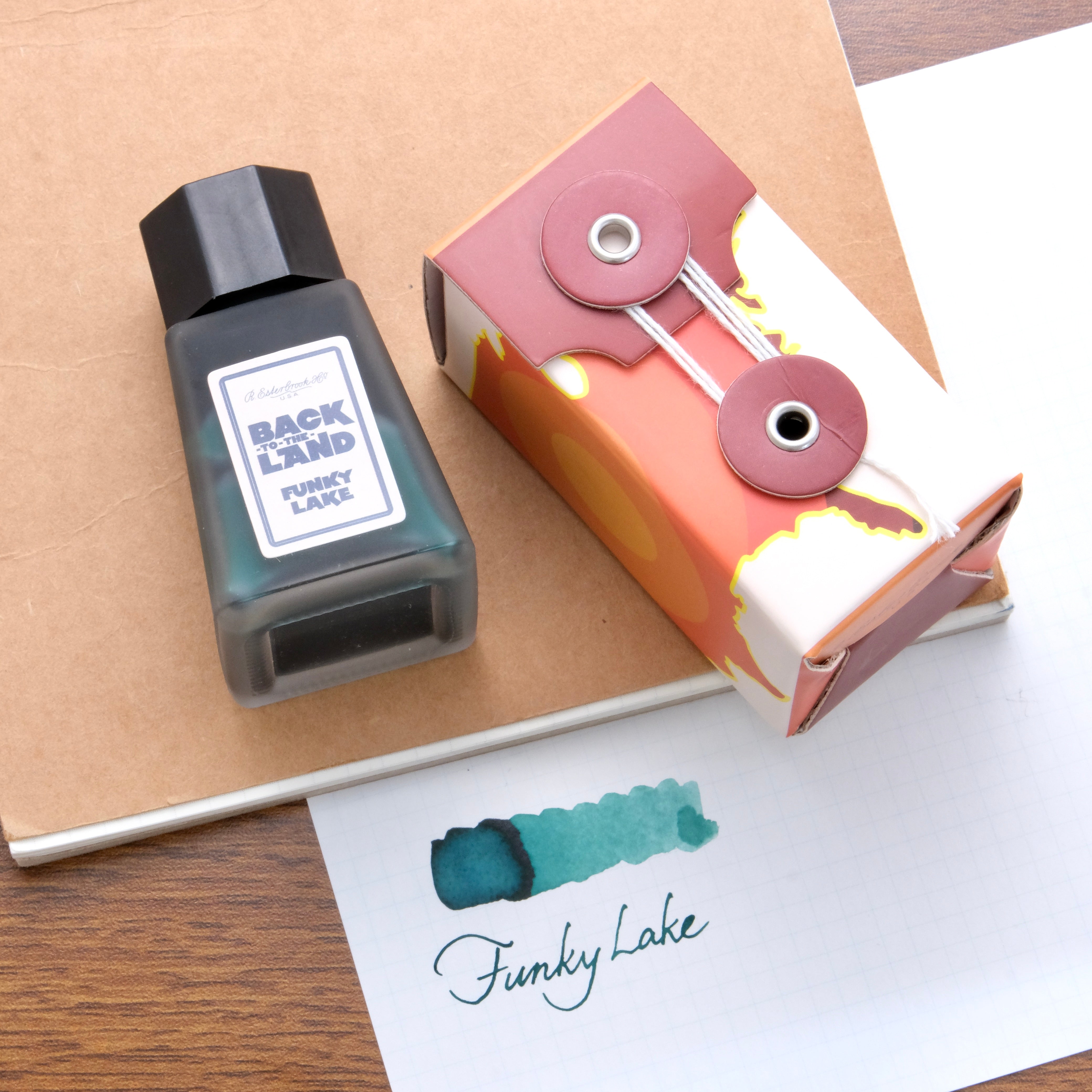 Funky Ink Esterbrook Back to the Land Fountain Pen Ink - Funky Lake – Muze Pens