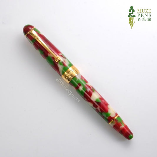 Penlux Masterpiece Delgado 2022 Limited Edition Fountain Pen - Christmas