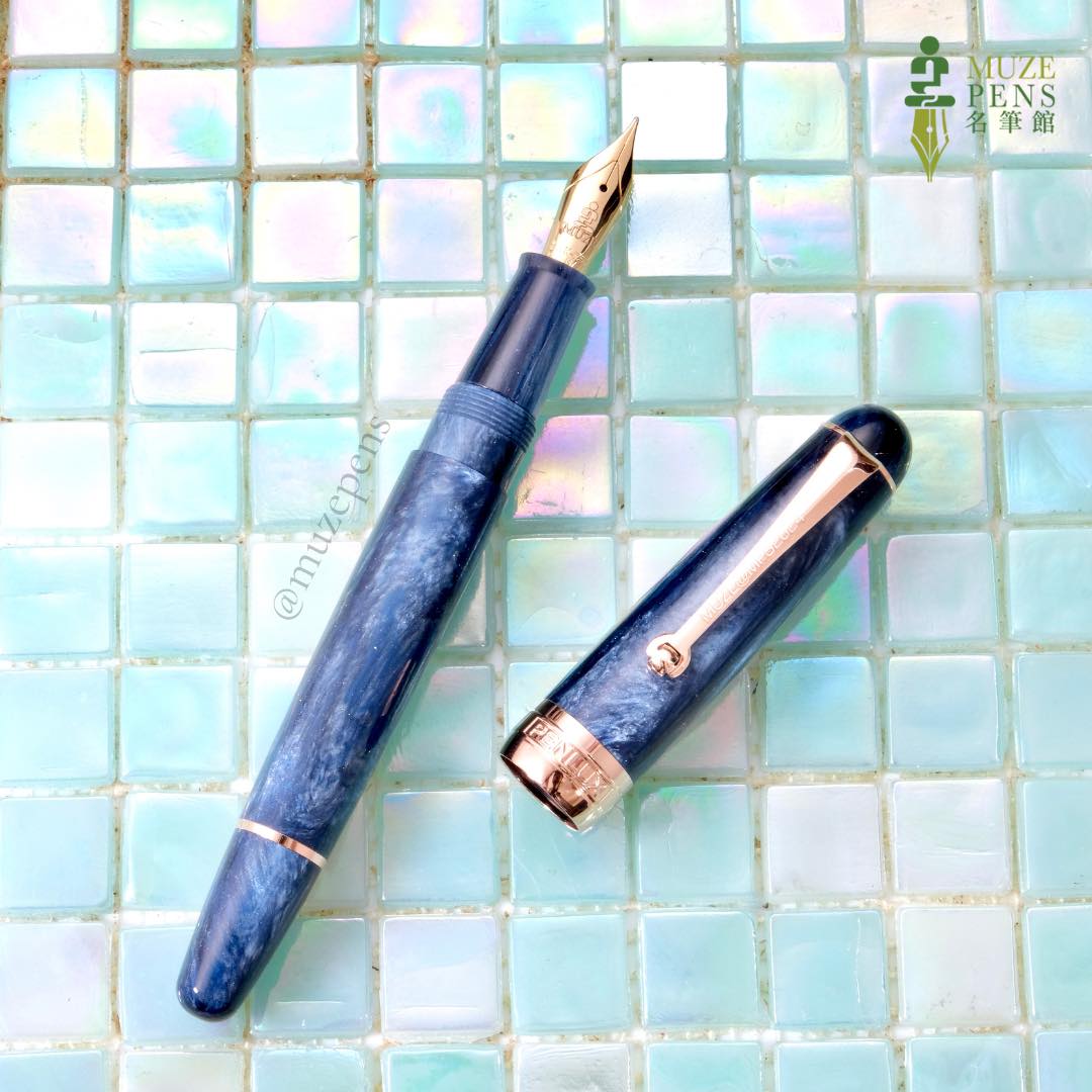 Penlux x Muze Pens Masterpiece Delgado Fountain Pen - Galaxy (2024 Manila Pen Show Limited Edition)