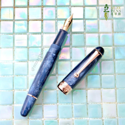 Penlux x Muze Pens Masterpiece Delgado Fountain Pen - Galaxy (2024 Manila Pen Show Limited Edition)