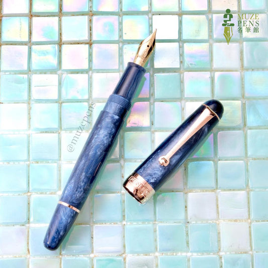 Penlux x Muze Pens Masterpiece Delgado Fountain Pen - Galaxy (2024 Manila Pen Show Limited Edition)