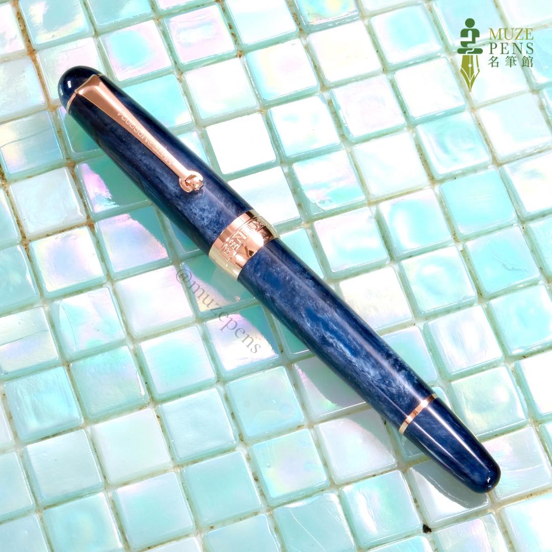 ペンラックス PENLUX 限定 マスターピース 万年筆 台湾　デルガド　シカオ Penlux x Muze Pens Masterpiece Delgado Fountain Pen - Galaxy (2024 Man