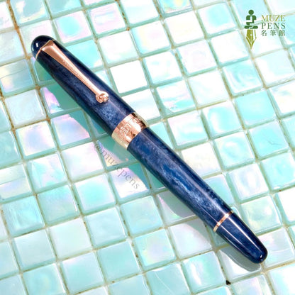 Penlux x Muze Pens Masterpiece Delgado Fountain Pen - Galaxy (2024 Manila Pen Show Limited Edition)