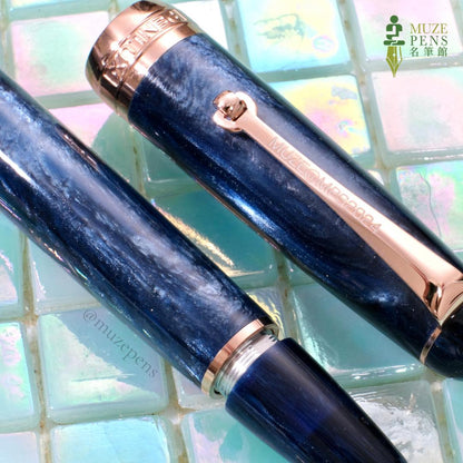Penlux x Muze Pens Masterpiece Delgado Fountain Pen - Galaxy (2024 Manila Pen Show Limited Edition)