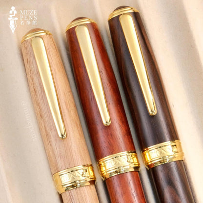 Tenny Coronation Fountain Pen - Taiwanese Camphorwood (台灣牛樟)