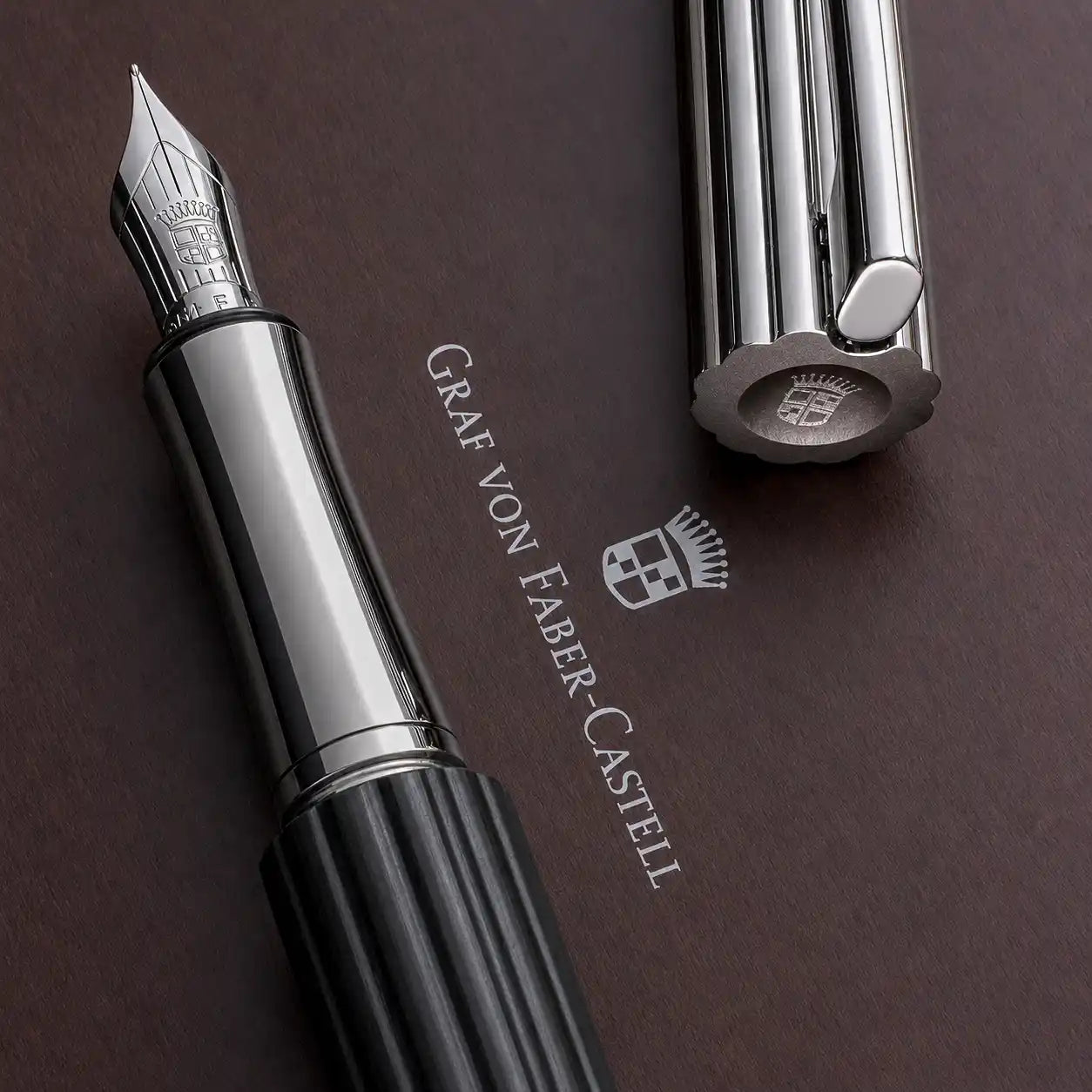 Graf von Faber-Castell Bloom Ebony Fountain Pen - Ebony