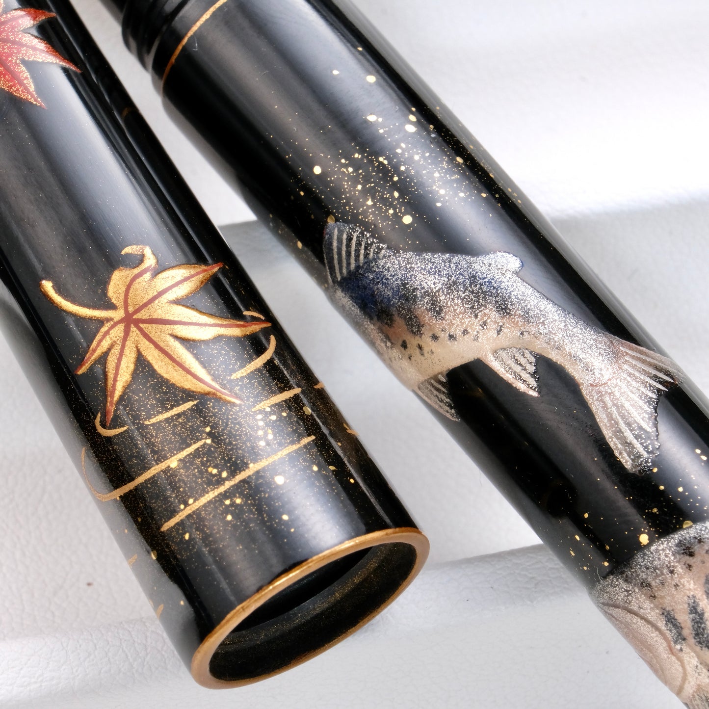 Fine Writing Int. Maki-e Fountain Pen － Formosan Salmon (Limited Edition)