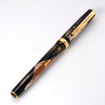 Platinum Vicoh Modern Maki-e Fountain Pen － Red Mt. Fuji