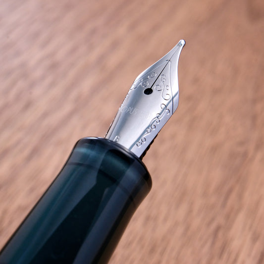 Opus 88 Koloro Eyedropper Fountain Pen - Teal