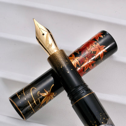 Fine Writing Int. Maki-e Fountain Pen － Formosan Salmon (Limited Edition)