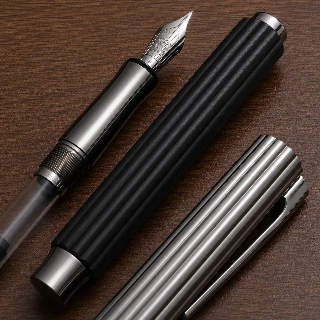 Graf von Faber-Castell Bloom Ebony Fountain Pen - Ebony