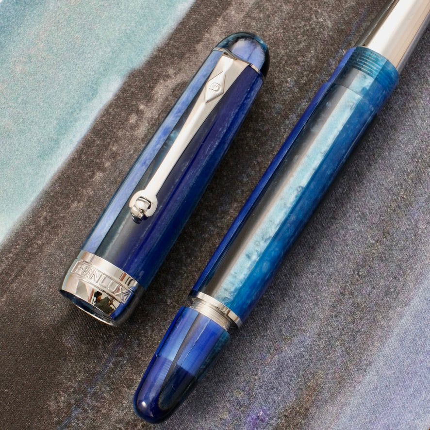 Penlux Masterpiece Delgado Fountain Pen - Gladius Blue