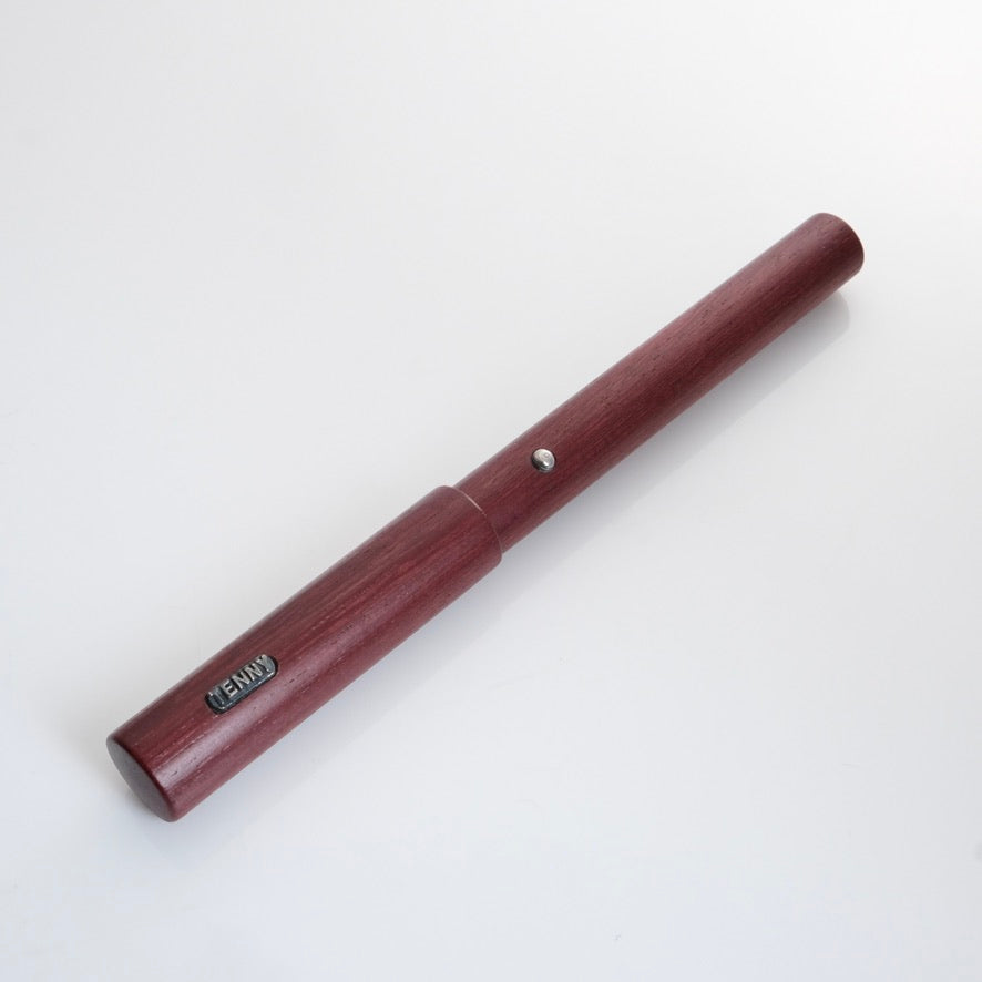 Tenny Idea One with Silver Fountain Pen - Purple Heart Wood (紫心木)