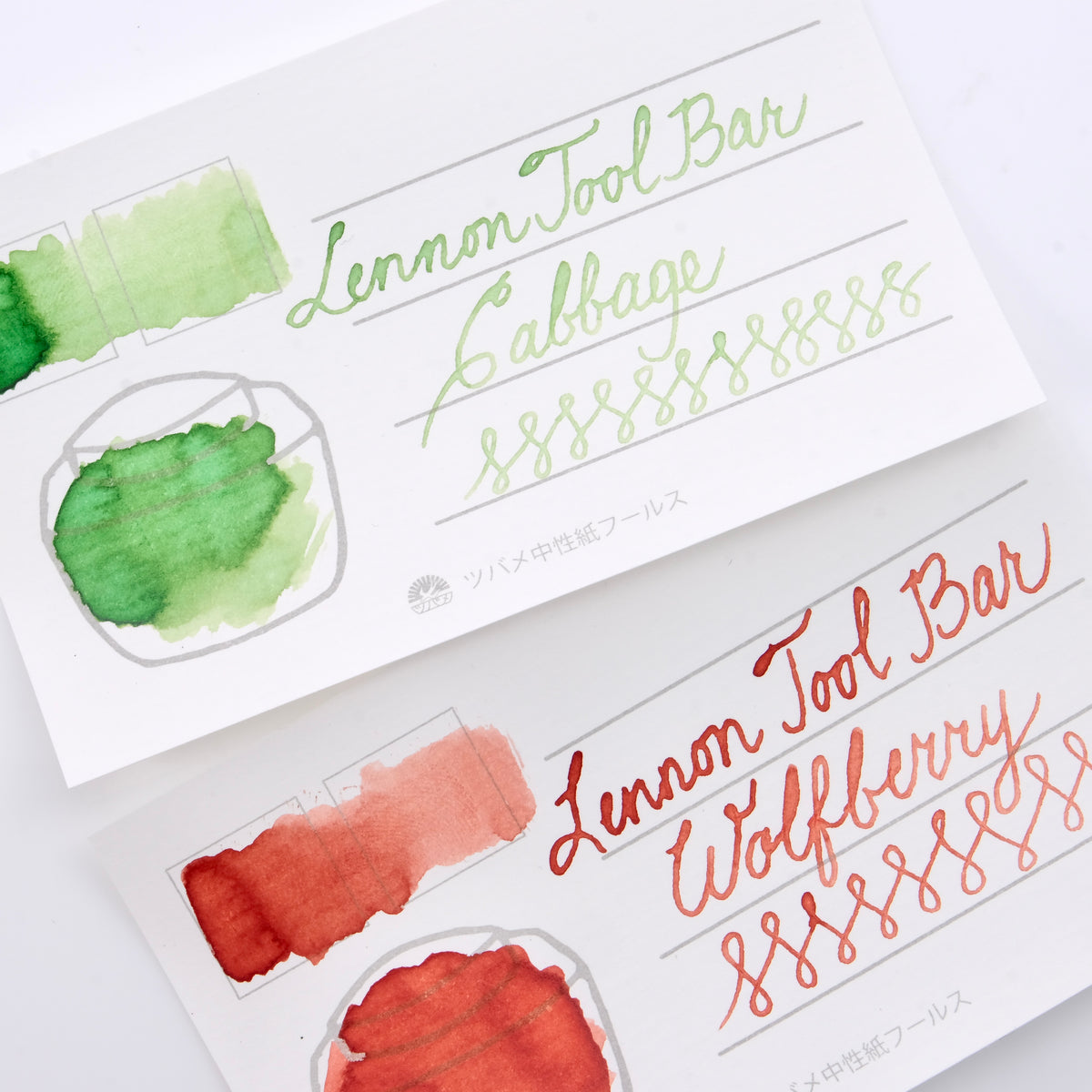 Lennon Tool Bar Duo Ink and Markers Set - Wolfberry & Cabbage – Muze Pens
