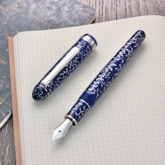 Platinum 3776 Celluloid Fountain Pen - Chinkin