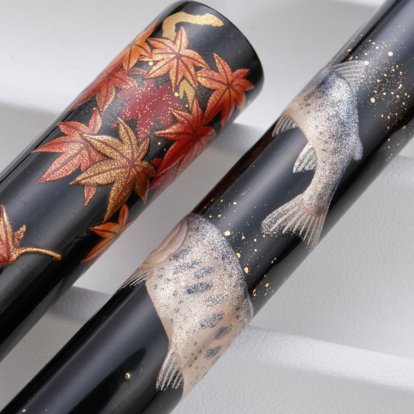 Fine Writing Int. Maki-e Fountain Pen － Formosan Salmon (Limited Edition)