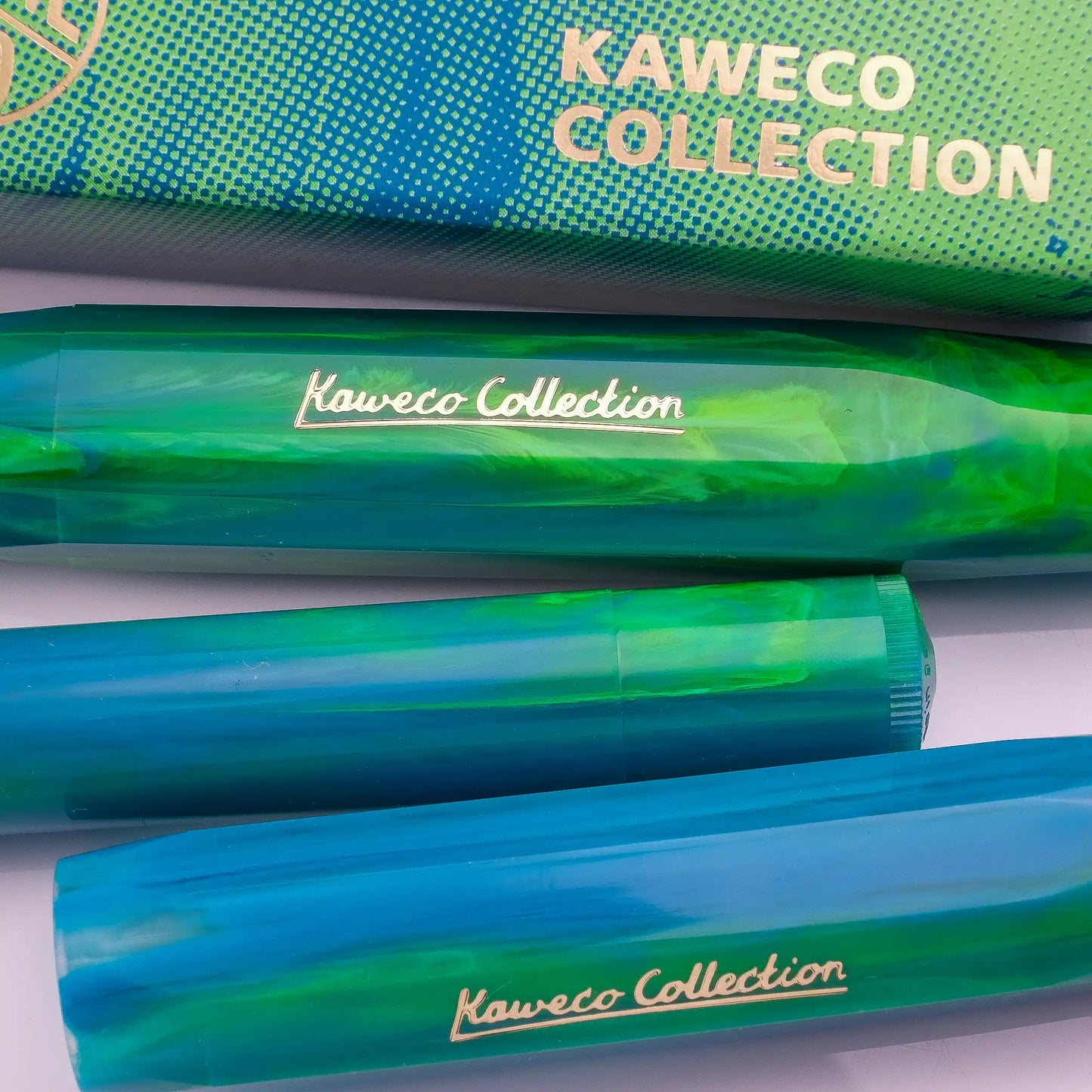 Kaweco Collection Sport Fountain Pen - Marble Ocean