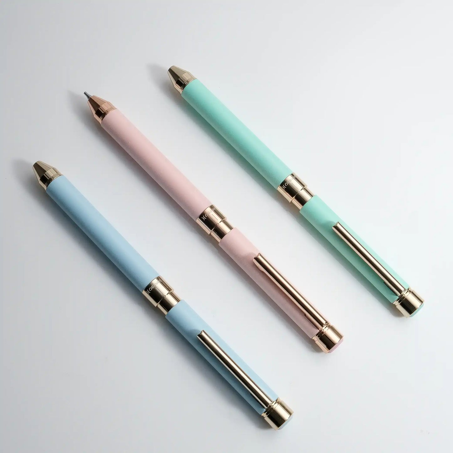 Zebra Sharbo X Customizable Multi-Pen Body -  SL6 Leather Silky Pink
