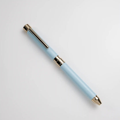 Zebra Sharbo X Customizable Multi-Pen Body - SL6 Leather Pale Blue