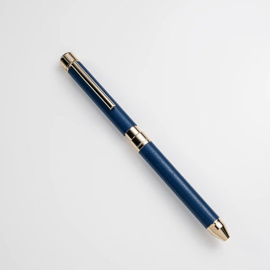 Zebra Sharbo X SL6 Customizable Multi-Pen Body - Leather Navy