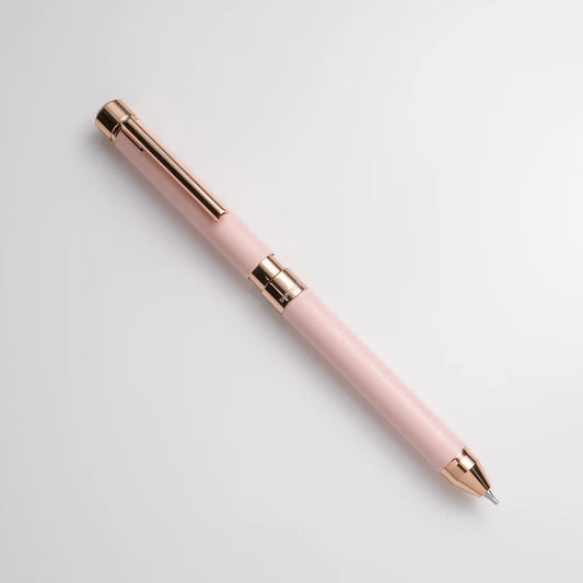 Zebra Sharbo X Customizable Multi-Pen Body -  SL6 Leather Silky Pink