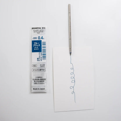 Zebra JSB 0.4mm Gel Pen Refill - Blue Black