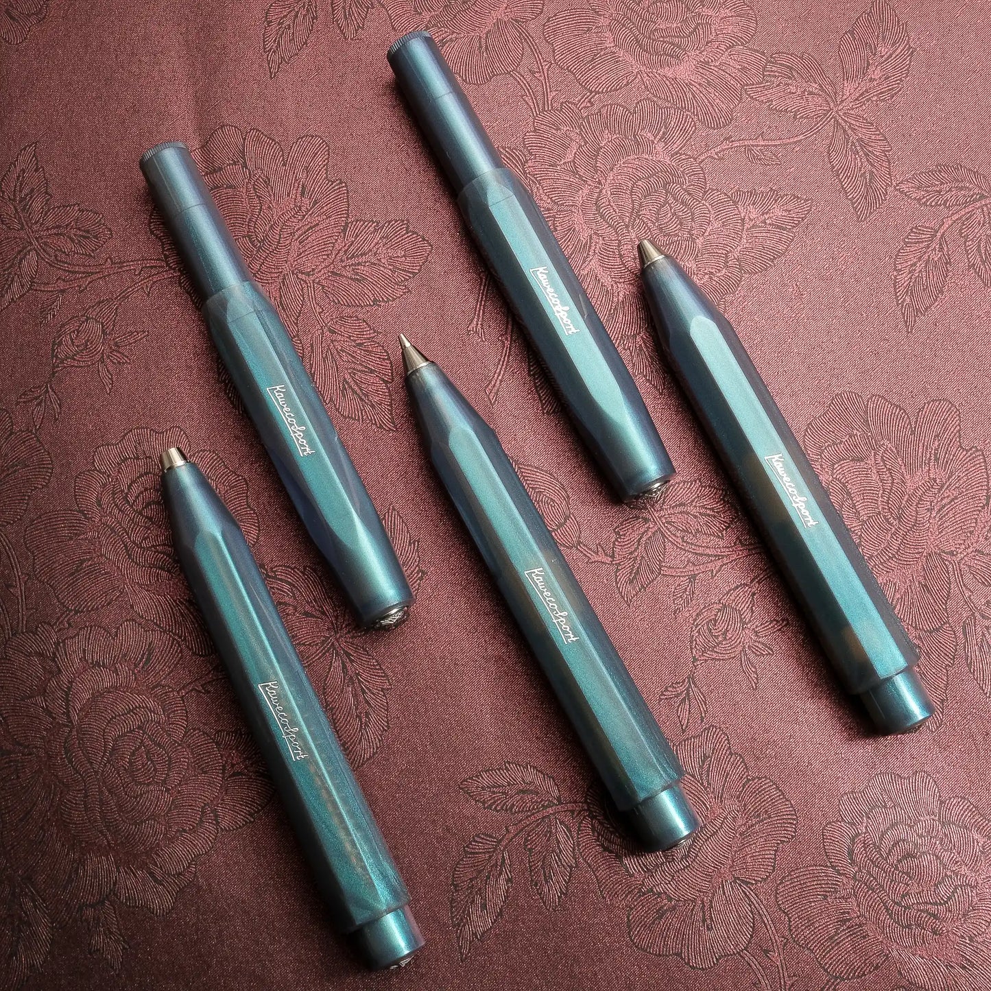 Kaweco LUNAR SPORT Fountain Pen - Shadow Blue