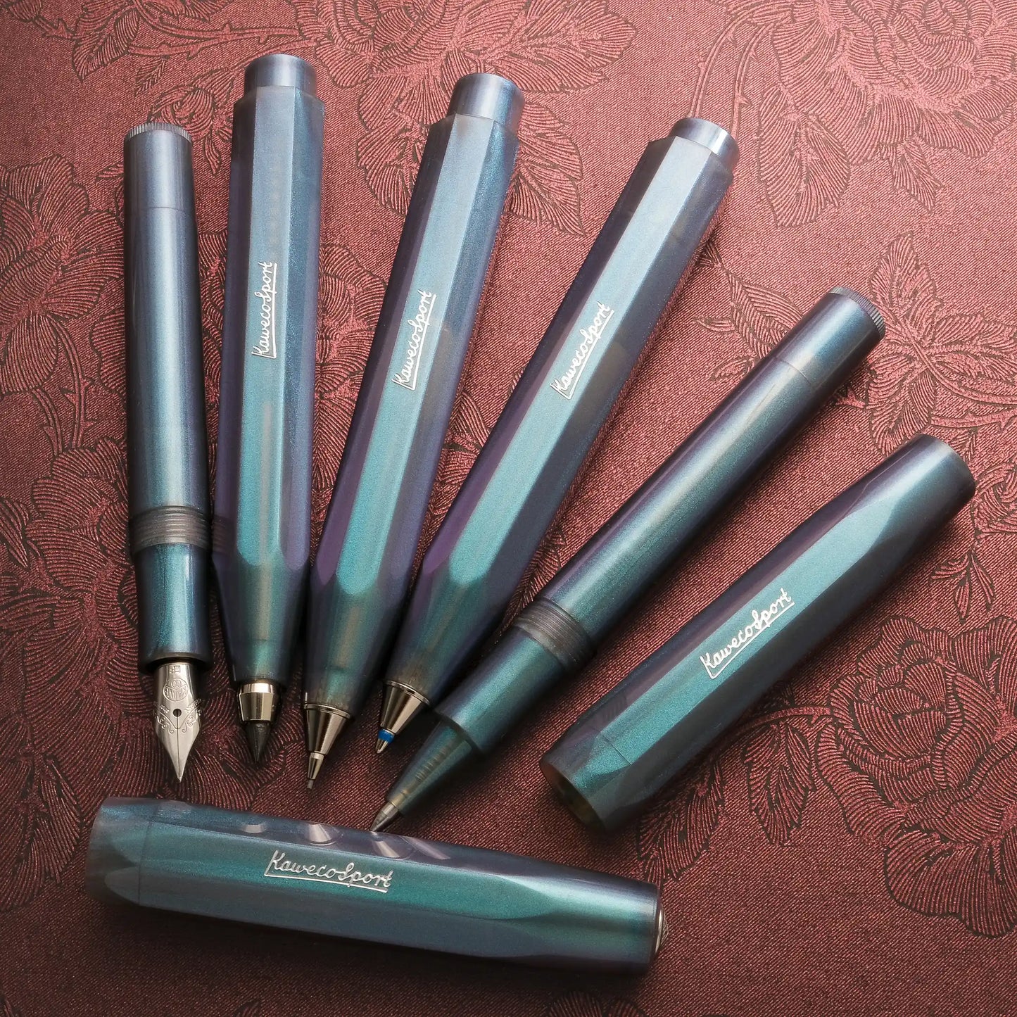 Kaweco LUNAR SPORT Fountain Pen - Shadow Blue