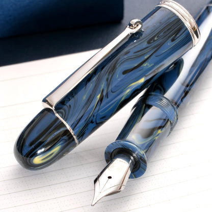 Penlux Masterpiece Grande Great Natural Limited Edition Fountain Pen - Starry Night