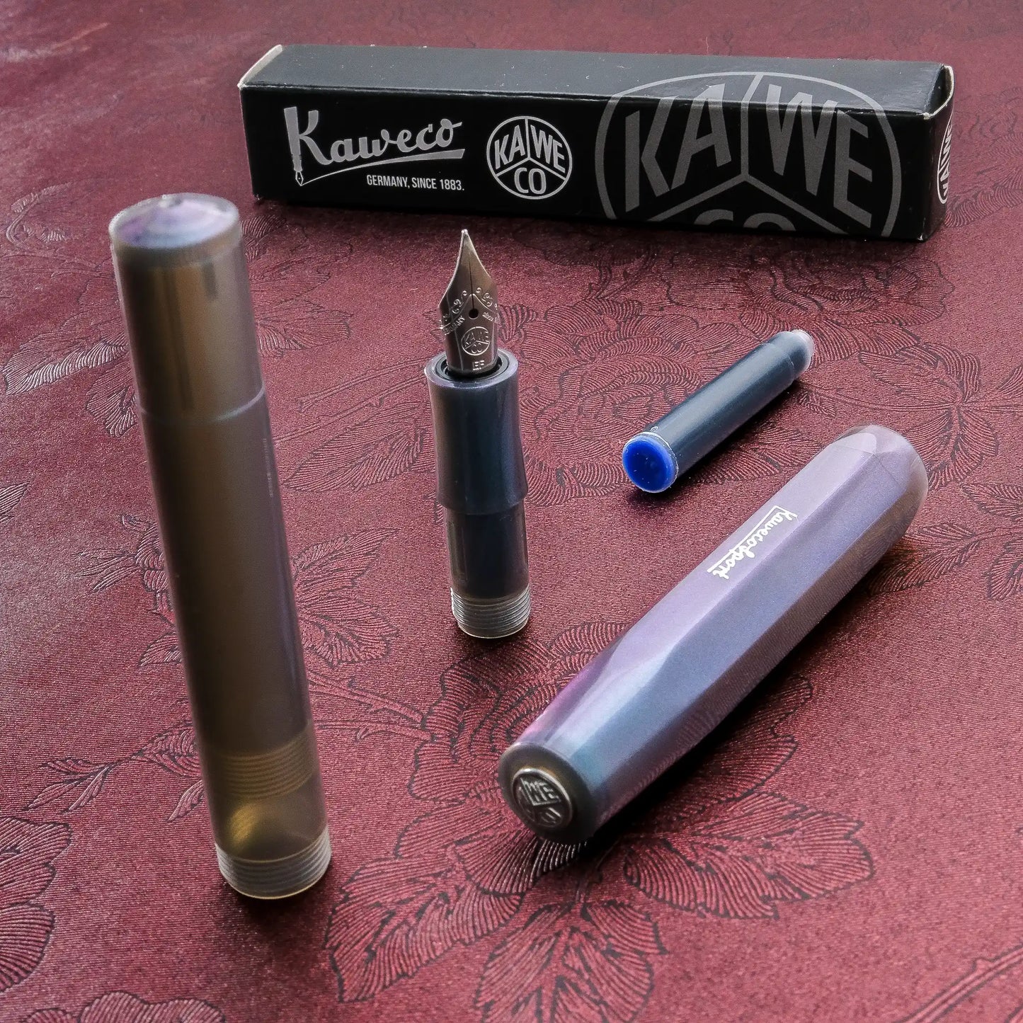 Kaweco LUNAR SPORT Fountain Pen - Shadow Blue