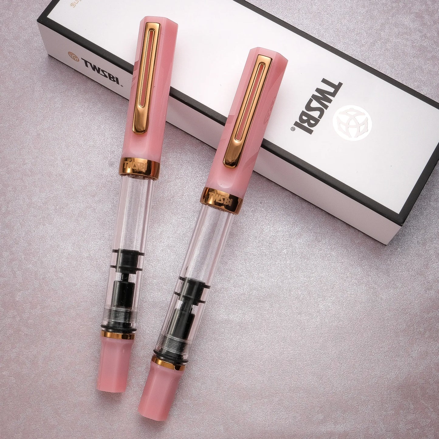 TWSBI ECO Fountain Pen -  Pink Lemonade with Bronze