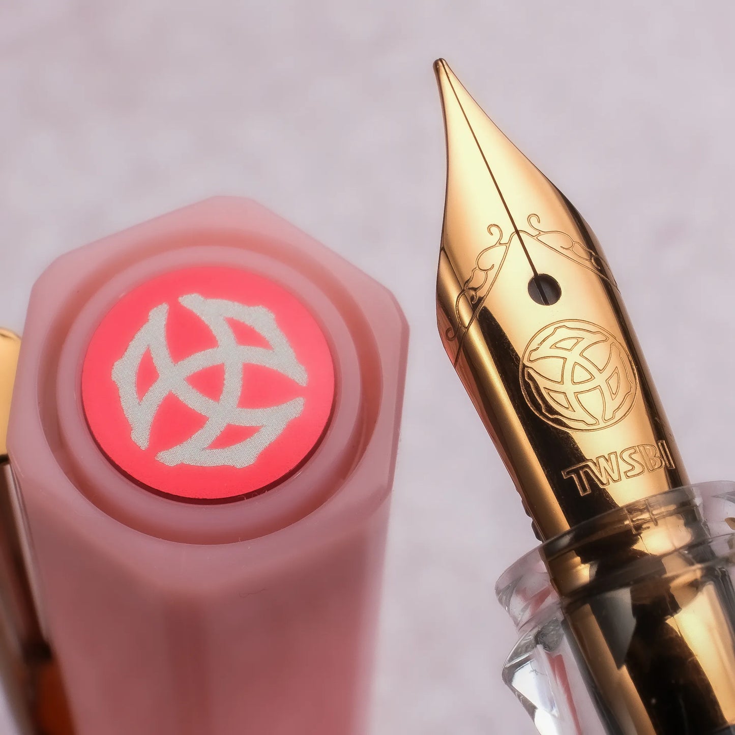 TWSBI ECO Fountain Pen -  Pink Lemonade with Bronze