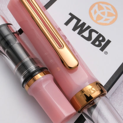 TWSBI ECO Fountain Pen -  Pink Lemonade with Bronze