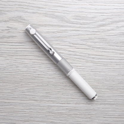 Uni-ball Zento Signature Retractable 3-Color Ballpoint Pen, Silver 0.38mm