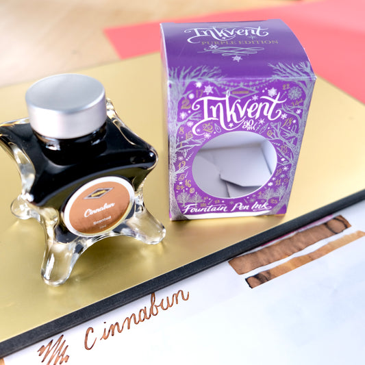 Diamine Ink-vent Purple Edition 2023 Fountain Pen Ink - Cinnabun