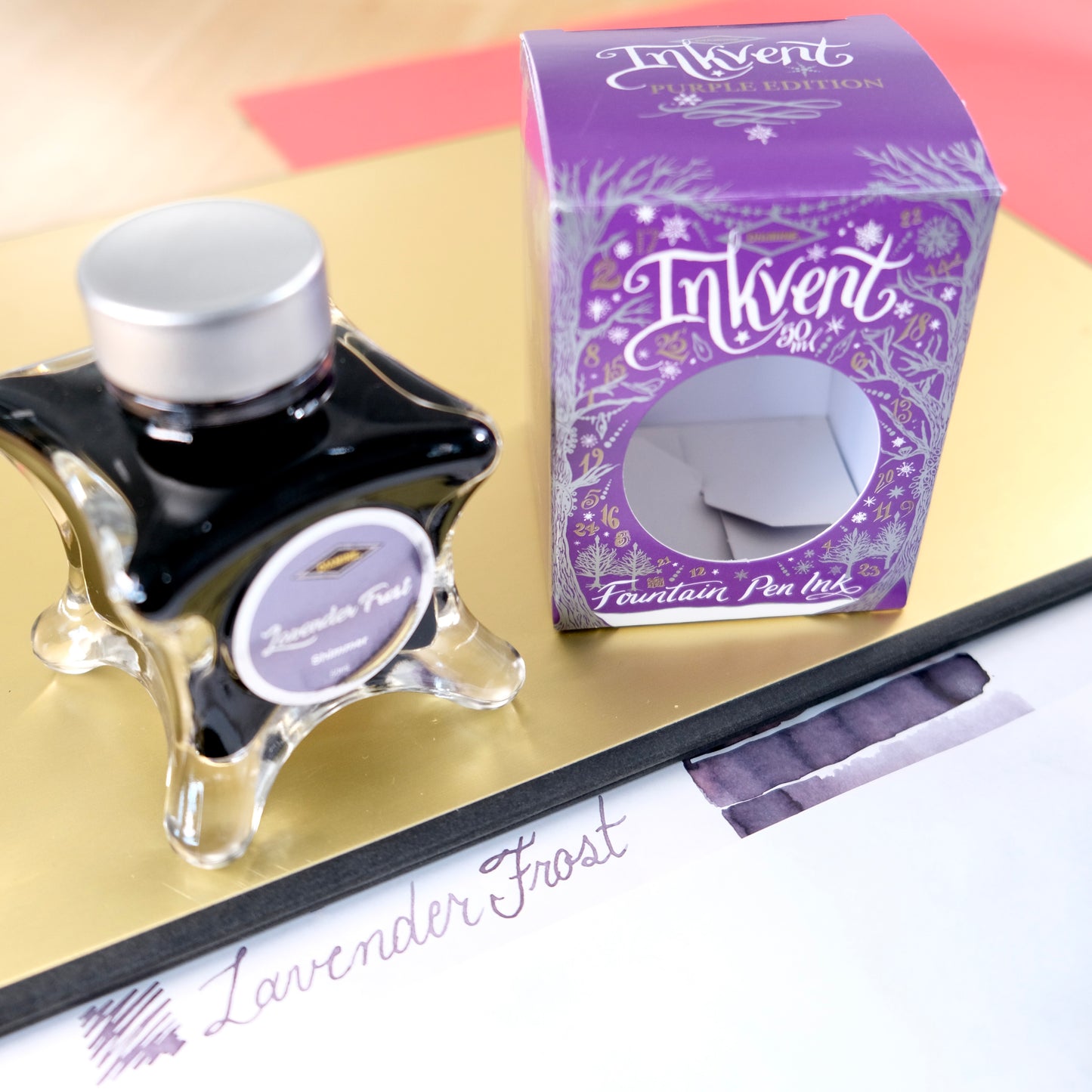 Diamine Ink-vent Purple Edition 2023 Fountain Pen Ink - Lavender Frost